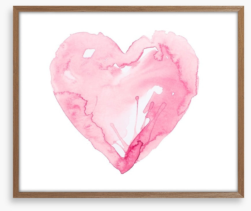 Watercolour heart