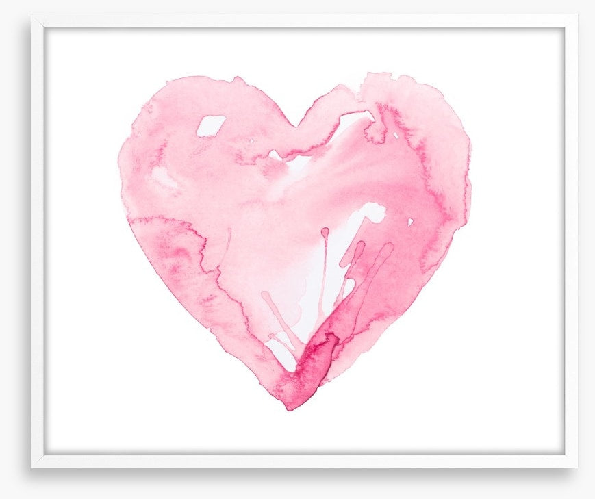 Watercolour heart