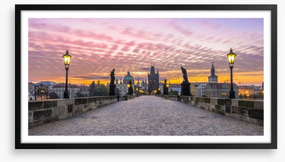 Charles Bridge sunrise
