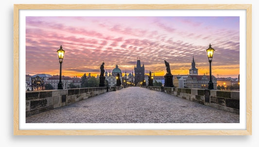 Charles Bridge sunrise