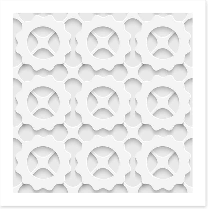 White on White