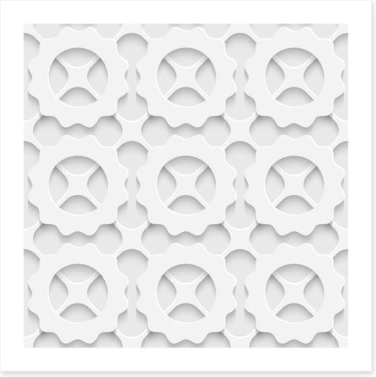 White on White