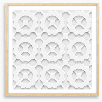 White on White