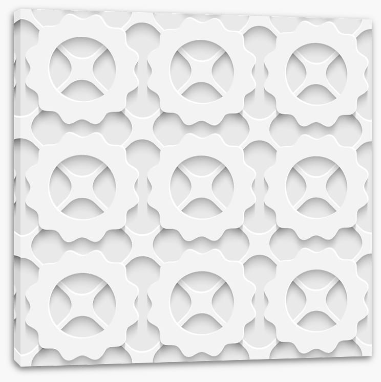 White on White