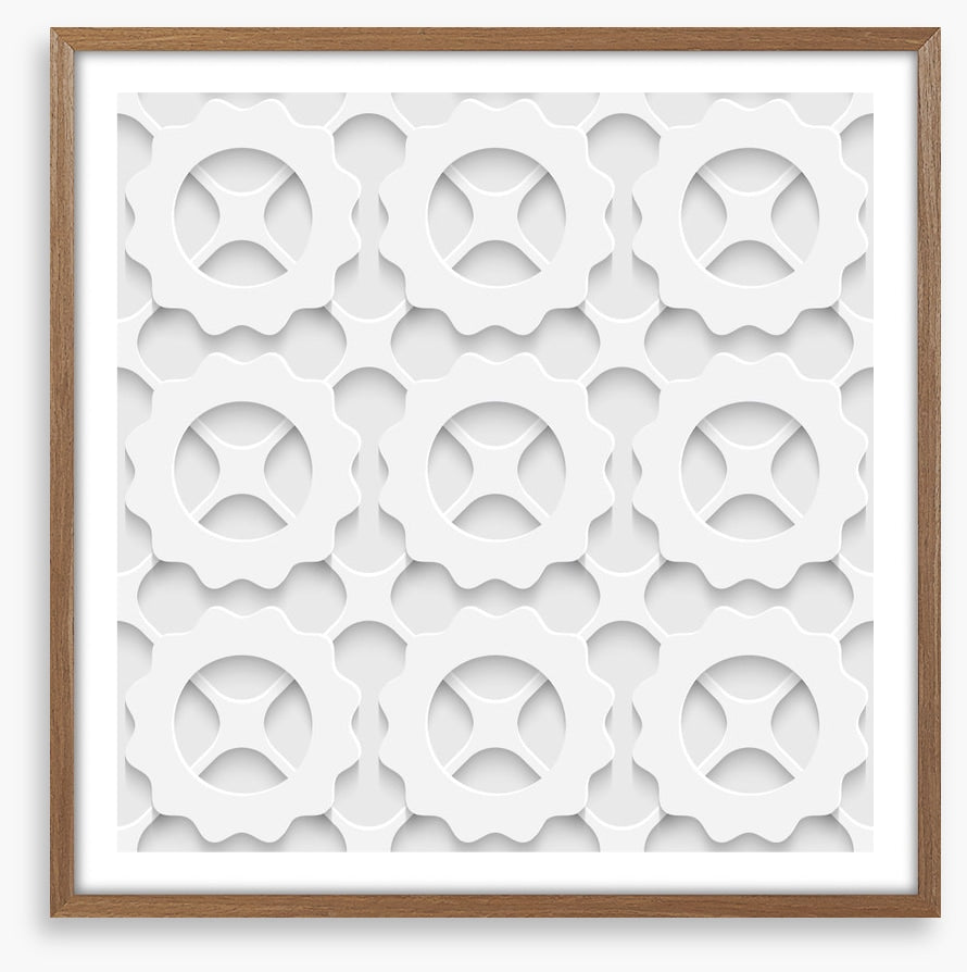 White on White