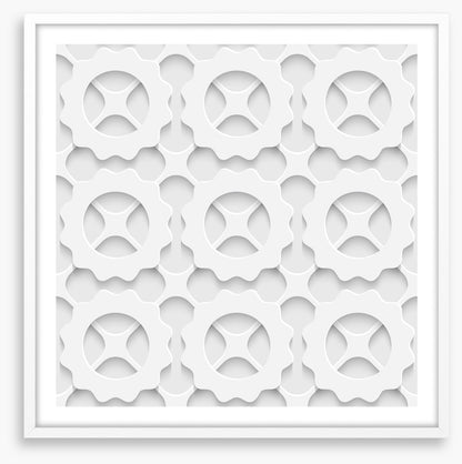 White on White