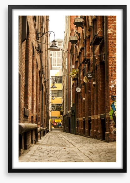 Cobbled lanes of Melbourne