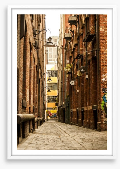 Cobbled lanes of Melbourne