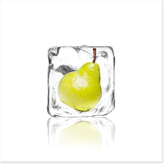 Pear in ice