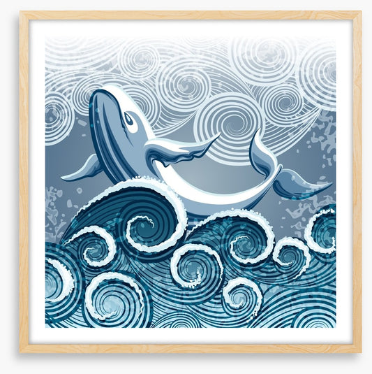 Dancing whale