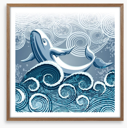 Dancing whale