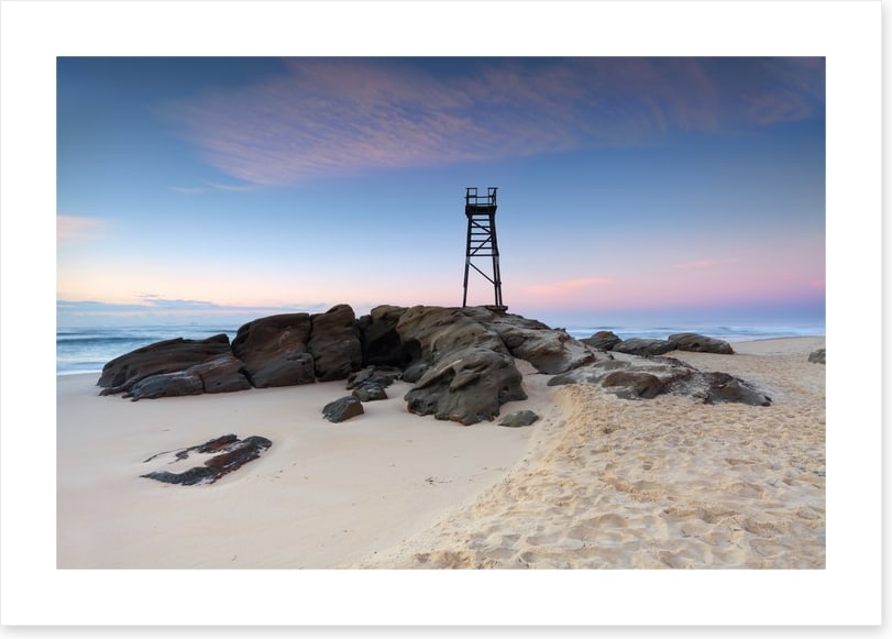 Redhead Beach at dawn