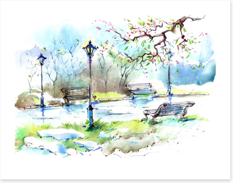 Spring in the park
