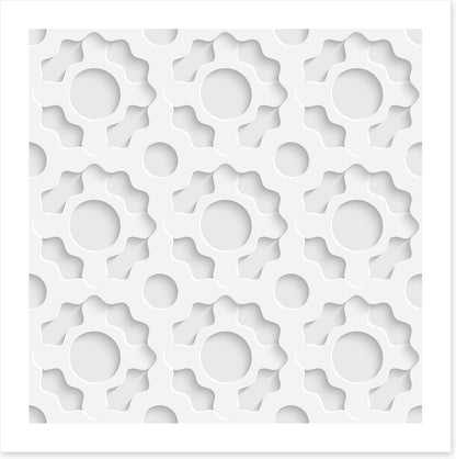 White on White