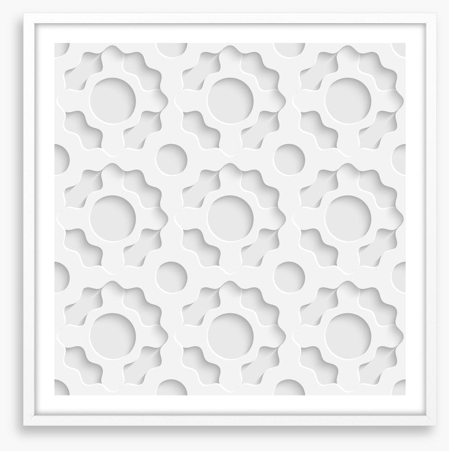 White on White