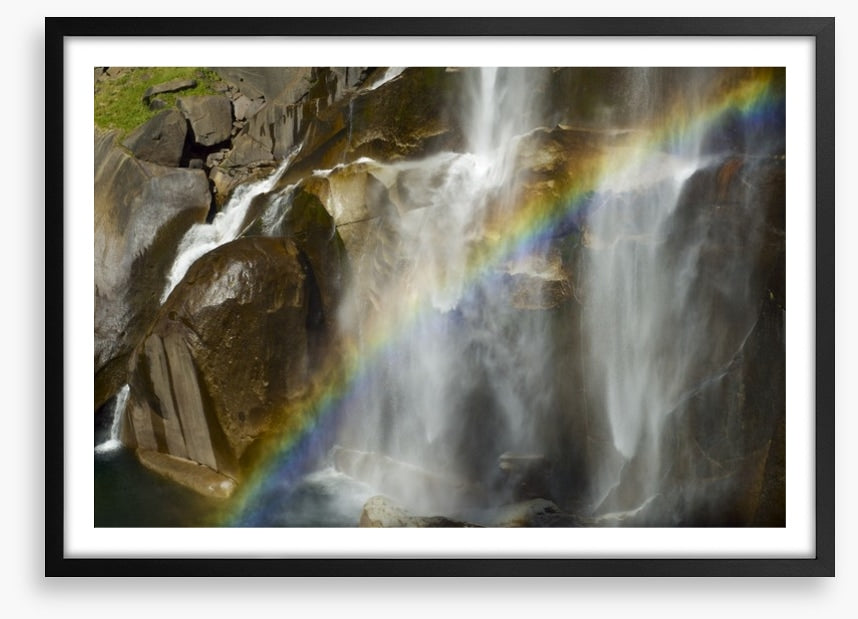 Rainbow on the rocks