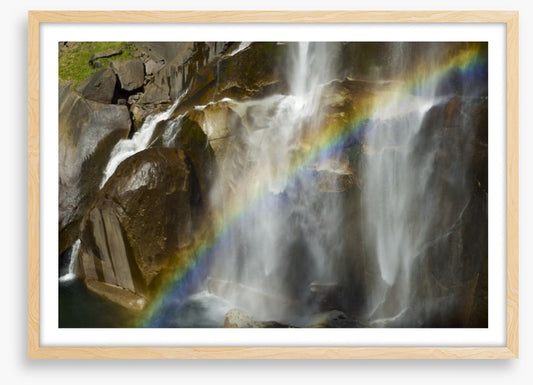 Rainbow on the rocks