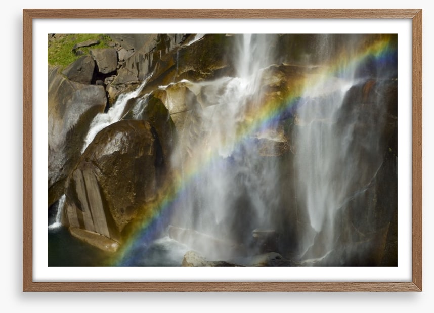 Rainbow on the rocks