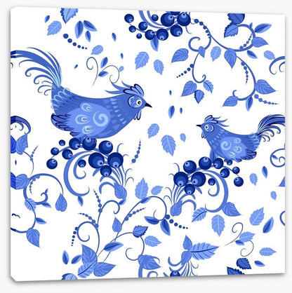 Blue bird berries