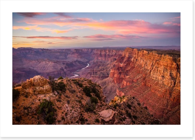 Above the Grand Canyon
