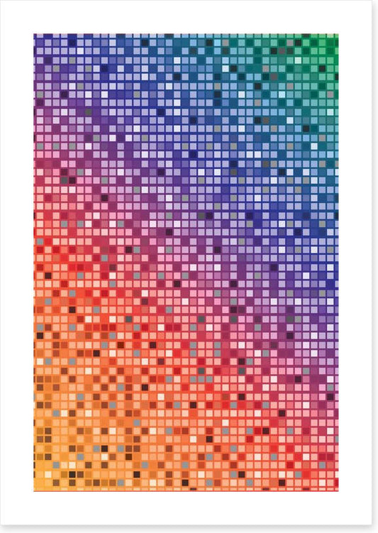 Rainbow mosaic
