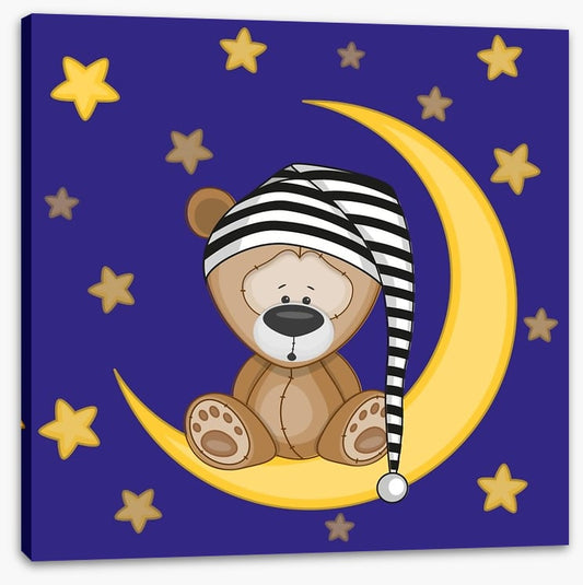 Bear on the moon