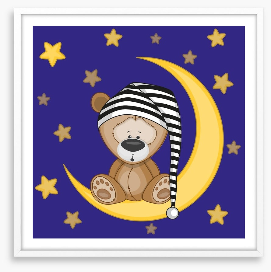 Bear on the moon