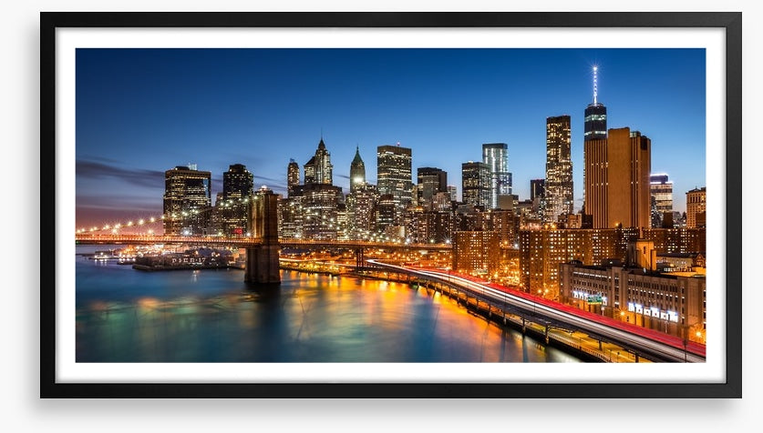 Financial District dusk