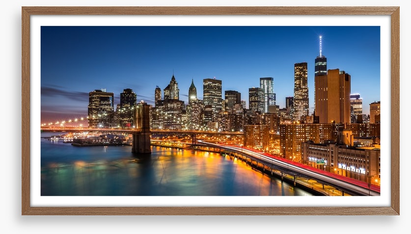 Financial District dusk