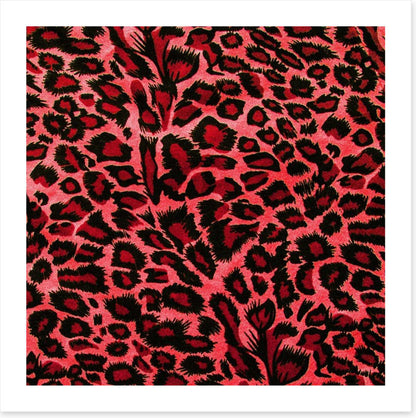 Hot pink leopard