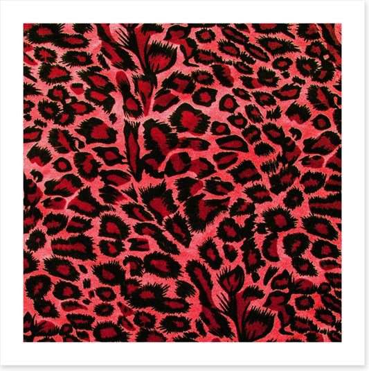 Hot pink leopard