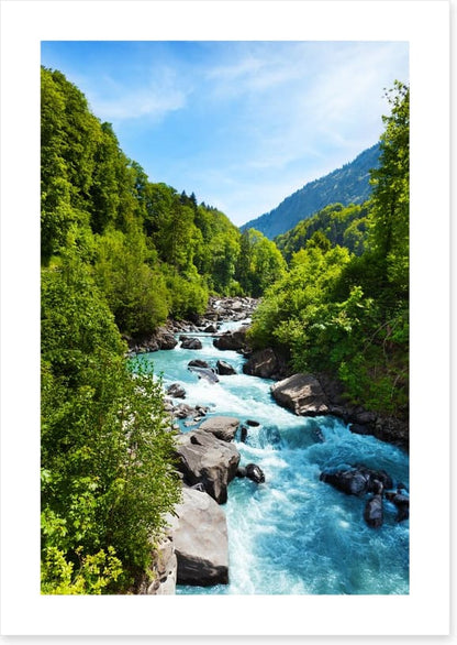 White water rapids