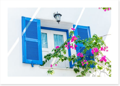 Santorini shutters