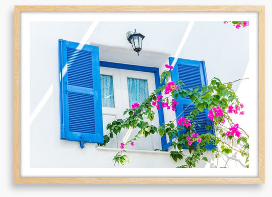 Santorini shutters