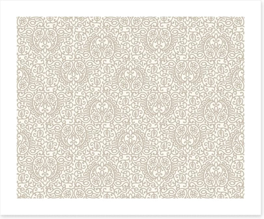 Paisley damask