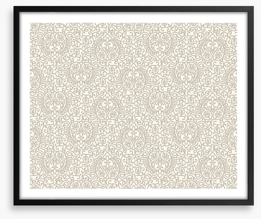 Paisley damask