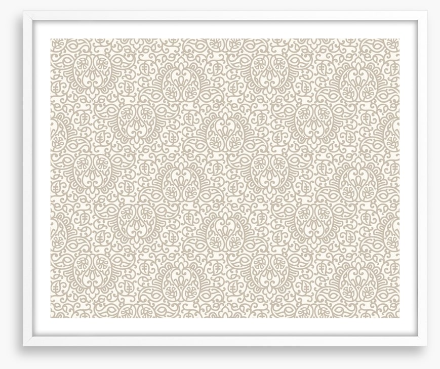 Paisley damask