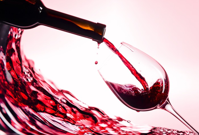 An ocean of wine