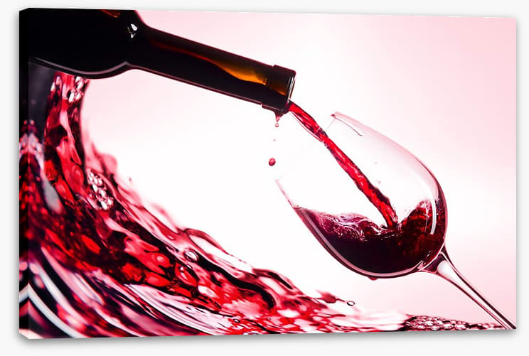 An ocean of wine