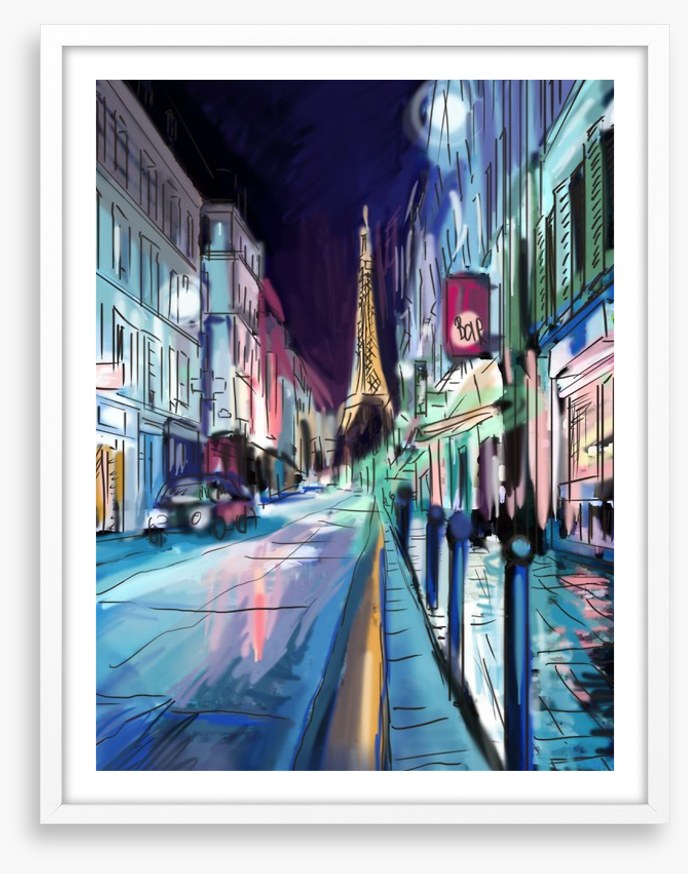 Rainy night in Paris