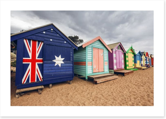Brighton bathing boxes
