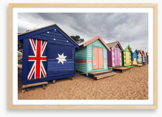 Brighton bathing boxes