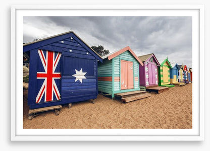 Brighton bathing boxes