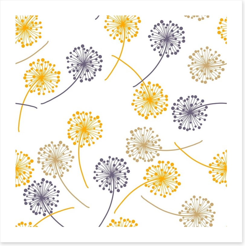 Drifting dandelions