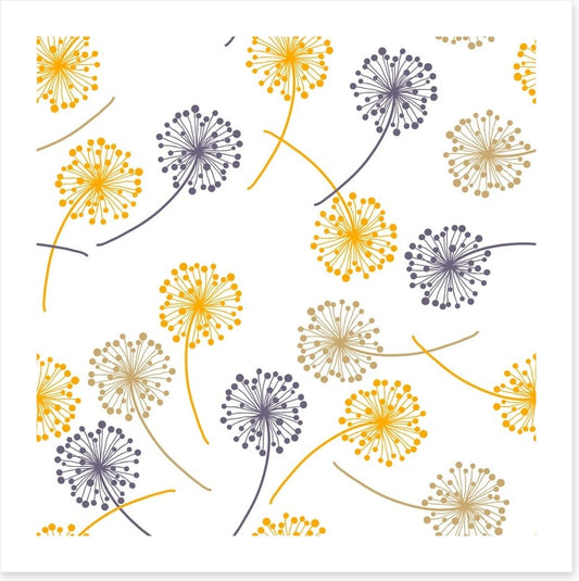 Drifting dandelions