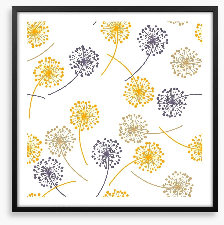 Drifting dandelions