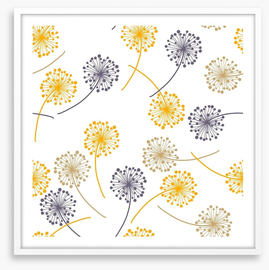 Drifting dandelions