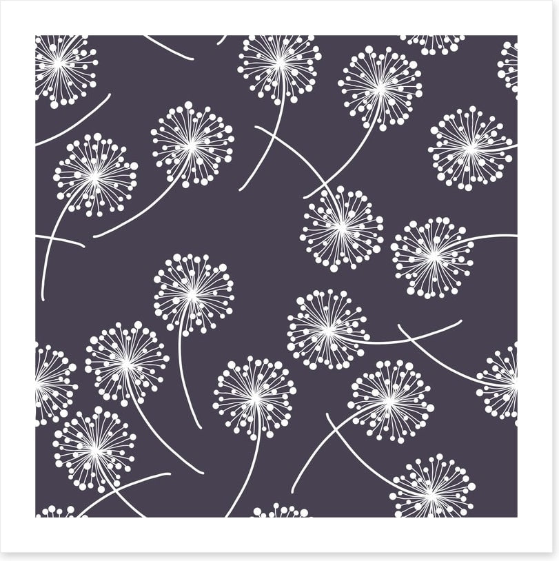 Drifting dandelions