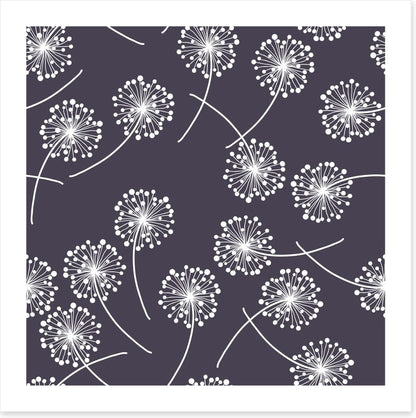 Drifting dandelions