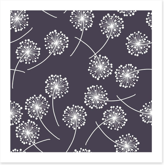 Drifting dandelions